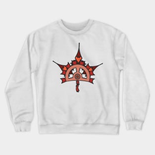 Steampunk Maple Leaf Crewneck Sweatshirt